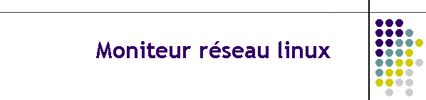 Moniteur rseau linux